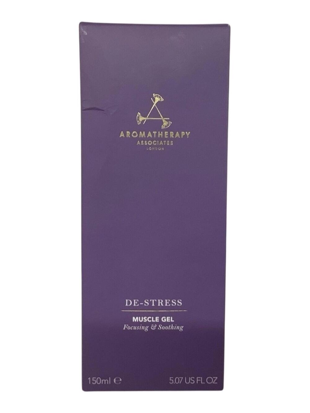 NEW Aromatherapy Associates De-Stress - Muscle Gel  150ml/5.1oz.  NIB